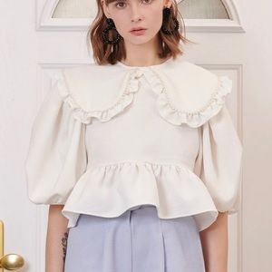 sister jane pen and pearls top